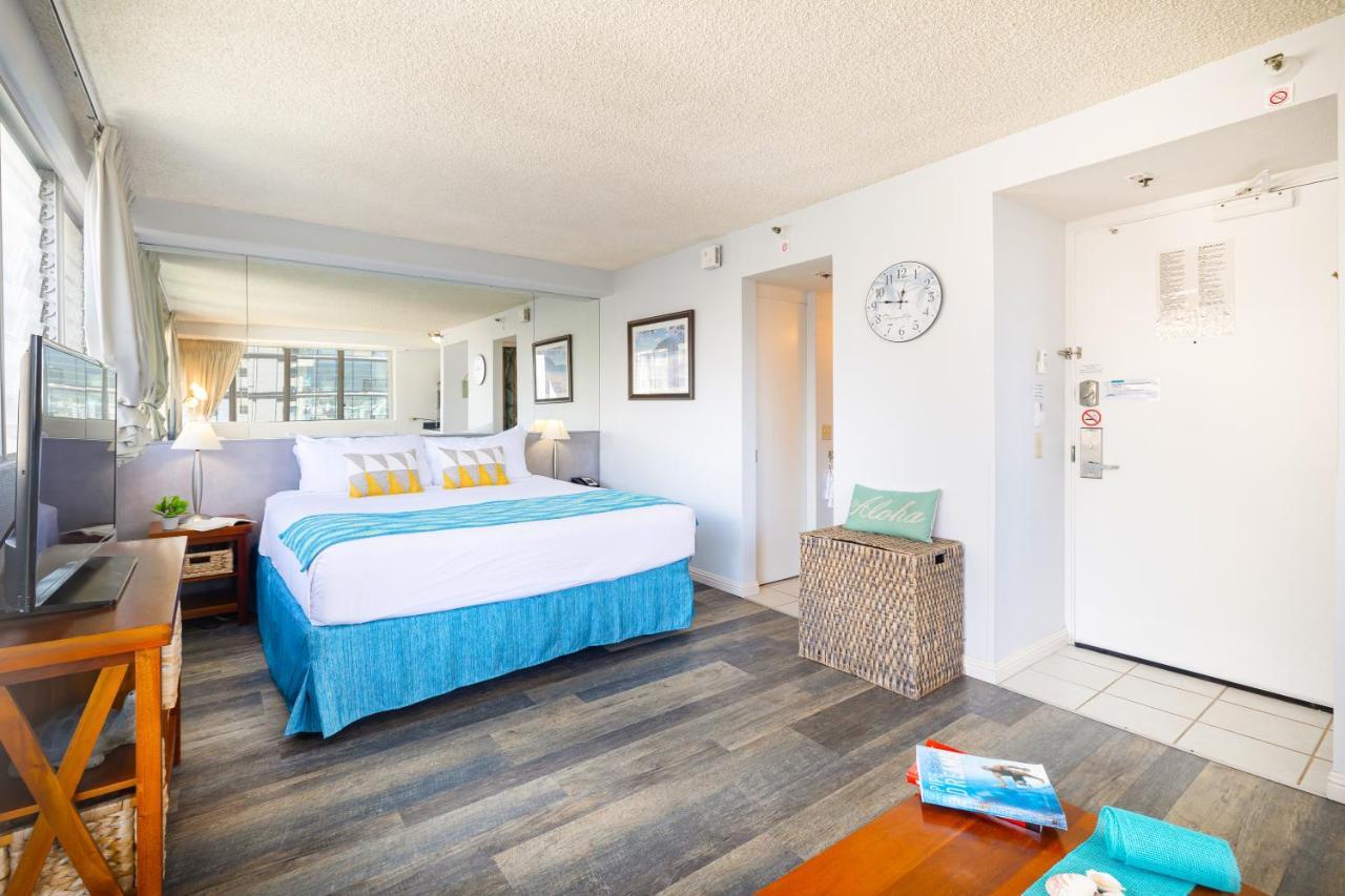 Beautiful Studio In The Heart Of Vibrant Waikiki Honolulu Exterior foto