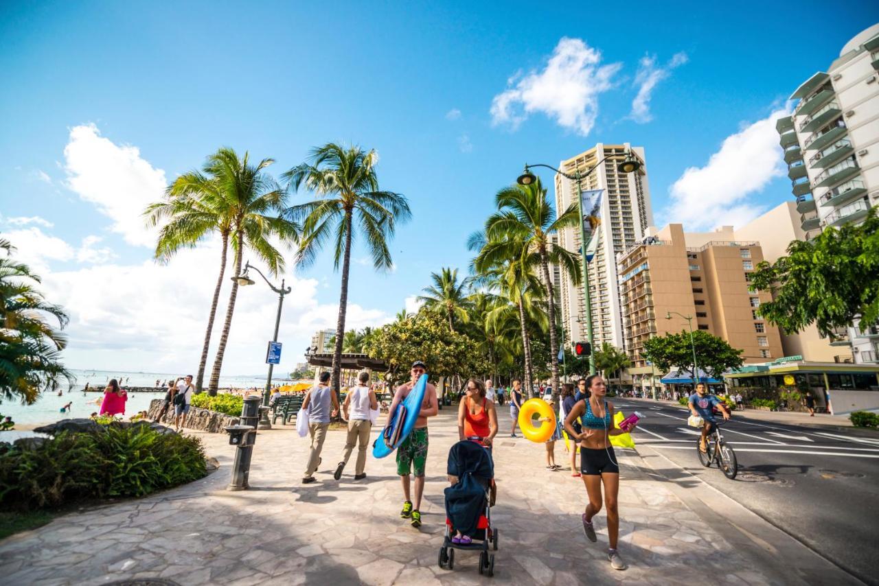 Beautiful Studio In The Heart Of Vibrant Waikiki Honolulu Exterior foto